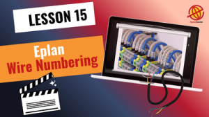EPLAN wire numbering and connection settings in schematic design