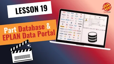 EPLAN Data Portal tutorial for assigning parts to symbols using electrical parts database