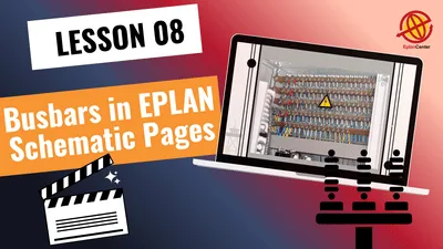EPLAN Busbar Drawing in Electrical Schematic Pages